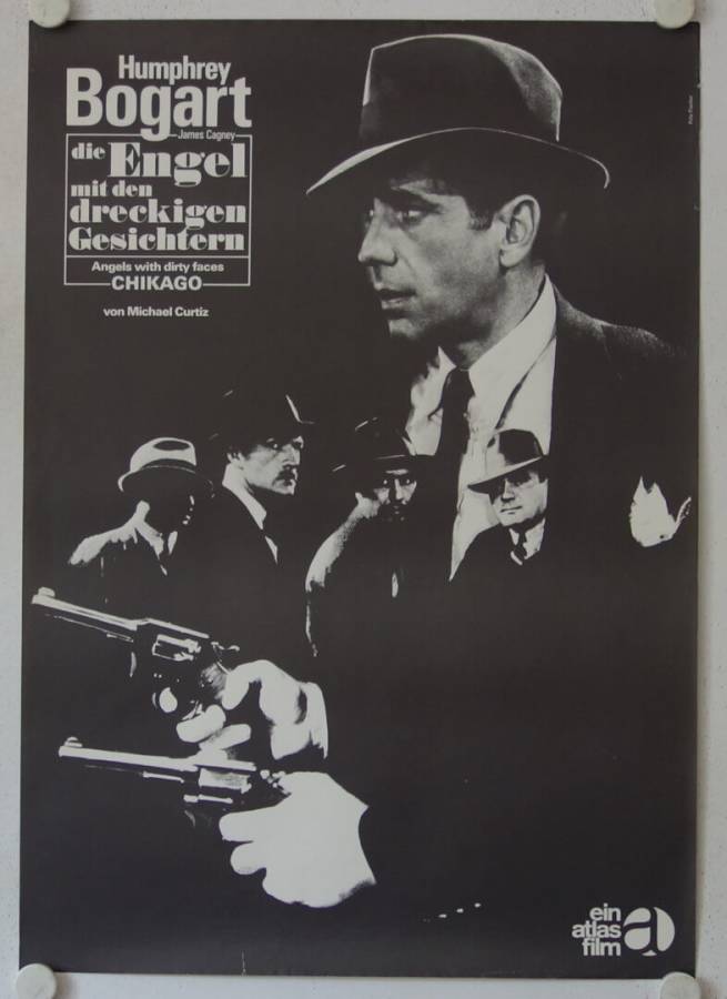 Engel mit schmutzigen Gesichtern originales deutsches Filmplakat (R70s)